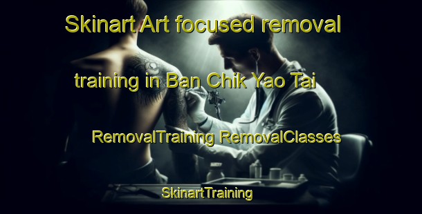 Skinart Art-focused removal training in Ban Chik Yao Tai | #RemovalTraining #RemovalClasses #SkinartTraining-Thailand