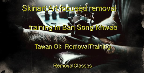 Skinart Art-focused removal training in Ban Song Khwae Tawan Ok | RemovalTraining | RemovalClasses | SkinartTraining-Thailand