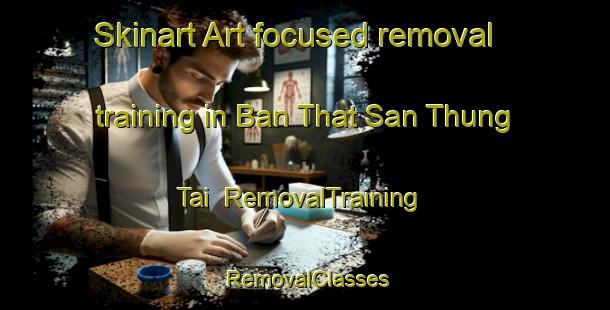 Skinart Art-focused removal training in Ban That San Thung Tai | RemovalTraining | RemovalClasses | SkinartTraining-Thailand