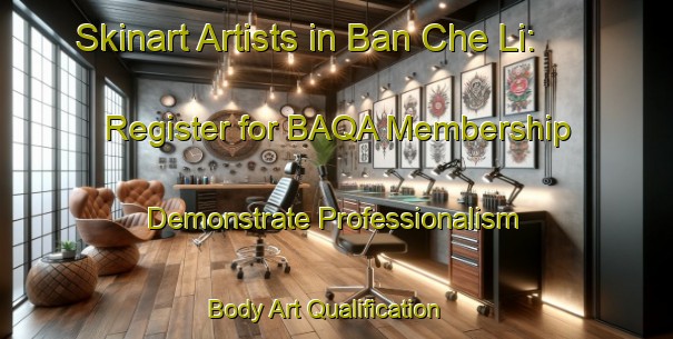 Skinart Artists in Ban Che Li: Register for BAQA Membership - Demonstrate Professionalism | Body Art Qualification Authority | BAQA-Thailand