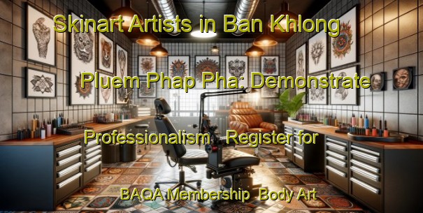 Skinart Artists in Ban Khlong Pluem Phap Pha: Demonstrate Professionalism - Register for BAQA Membership | Body Art Qualification Authority | BAQA-Thailand