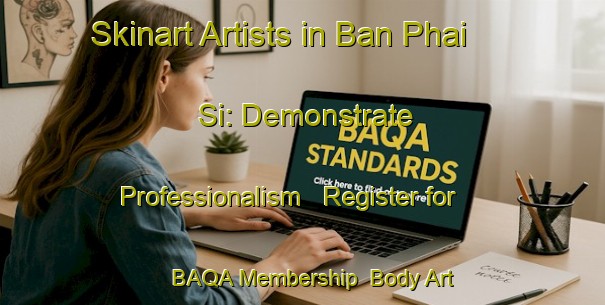 Skinart Artists in Ban Phai Si: Demonstrate Professionalism - Register for BAQA Membership | Body Art Qualification Authority | BAQA-Thailand