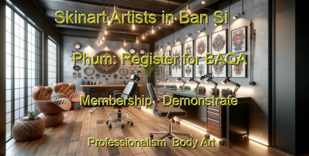 Skinart Artists in Ban Si Phum: Register for BAQA Membership - Demonstrate Professionalism | Body Art Qualification Authority | BAQA-Thailand