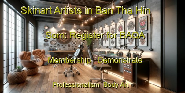 Skinart Artists in Ban Tha Hin Som: Register for BAQA Membership - Demonstrate Professionalism | Body Art Qualification Authority | BAQA-Thailand