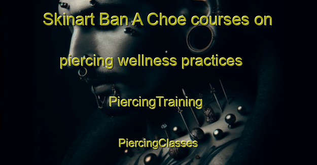 Skinart Ban A Choe courses on piercing wellness practices | #PiercingTraining #PiercingClasses #SkinartTraining-Thailand