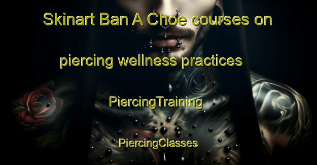 Skinart Ban A Choe courses on piercing wellness practices | #PiercingTraining #PiercingClasses #SkinartTraining-Thailand