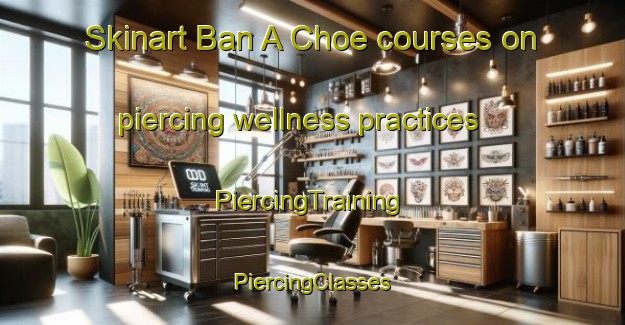 Skinart Ban A Choe courses on piercing wellness practices | #PiercingTraining #PiercingClasses #SkinartTraining-Thailand