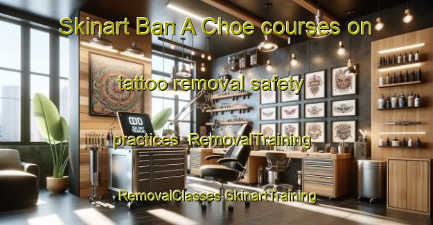 Skinart Ban A Choe courses on tattoo removal safety practices | #RemovalTraining #RemovalClasses #SkinartTraining-Thailand