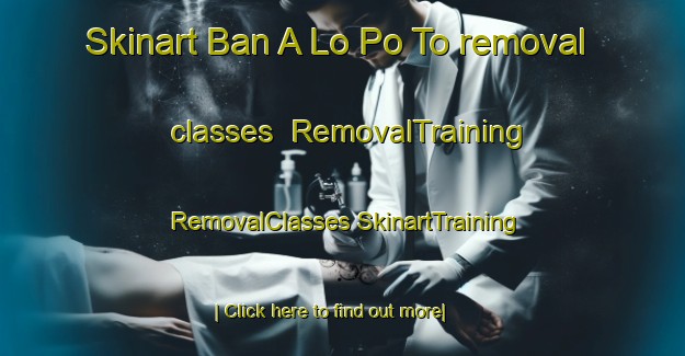 Skinart Ban A Lo Po To removal classes | #RemovalTraining #RemovalClasses #SkinartTraining-Thailand