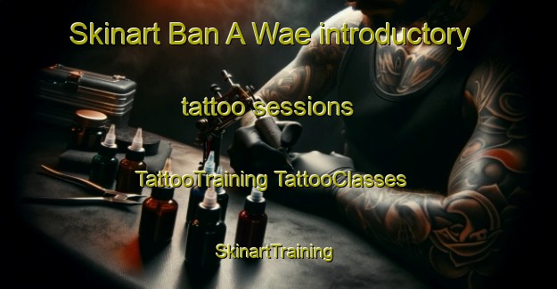 Skinart Ban A Wae introductory tattoo sessions | #TattooTraining #TattooClasses #SkinartTraining-Thailand