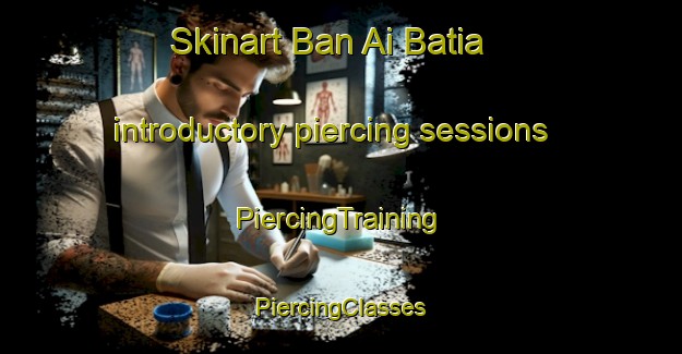 Skinart Ban Ai Batia introductory piercing sessions | #PiercingTraining #PiercingClasses #SkinartTraining-Thailand