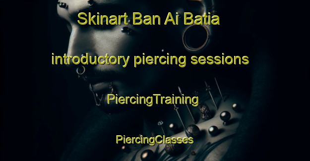 Skinart Ban Ai Batia introductory piercing sessions | #PiercingTraining #PiercingClasses #SkinartTraining-Thailand