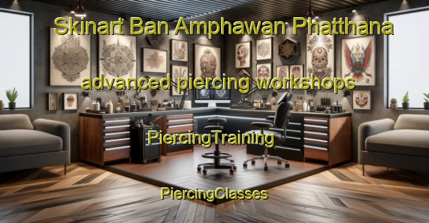 Skinart Ban Amphawan Phatthana advanced piercing workshops | #PiercingTraining #PiercingClasses #SkinartTraining-Thailand