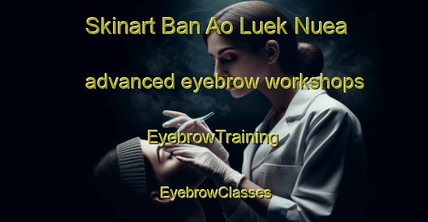 Skinart Ban Ao Luek Nuea advanced eyebrow workshops | EyebrowTraining | EyebrowClasses | SkinartTraining-Thailand