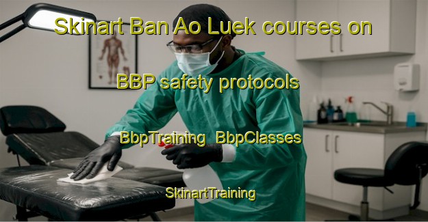 Skinart Ban Ao Luek courses on BBP safety protocols | BbpTraining | BbpClasses | SkinartTraining-Thailand