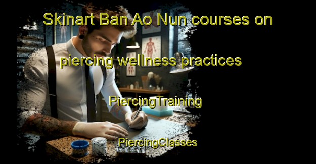 Skinart Ban Ao Nun courses on piercing wellness practices | #PiercingTraining #PiercingClasses #SkinartTraining-Thailand