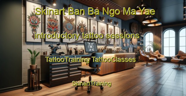 Skinart Ban Ba Ngo Ma Yae introductory tattoo sessions | #TattooTraining #TattooClasses #SkinartTraining-Thailand