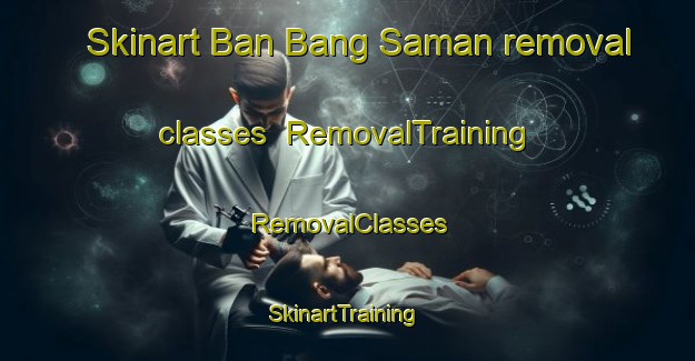 Skinart Ban Bang Saman removal classes | RemovalTraining | RemovalClasses | SkinartTraining-Thailand