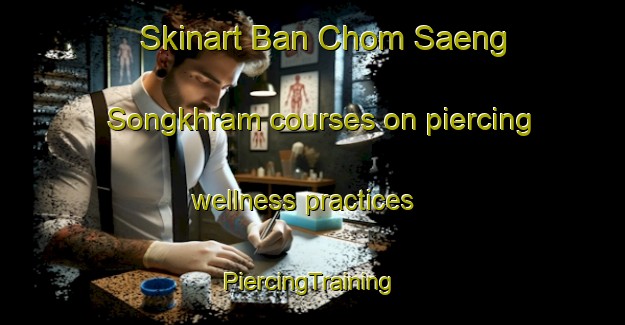 Skinart Ban Chom Saeng Songkhram courses on piercing wellness practices | #PiercingTraining #PiercingClasses #SkinartTraining-Thailand