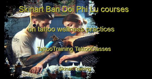 Skinart Ban Doi Phi Lu courses on tattoo wellness practices | #TattooTraining #TattooClasses #SkinartTraining-Thailand