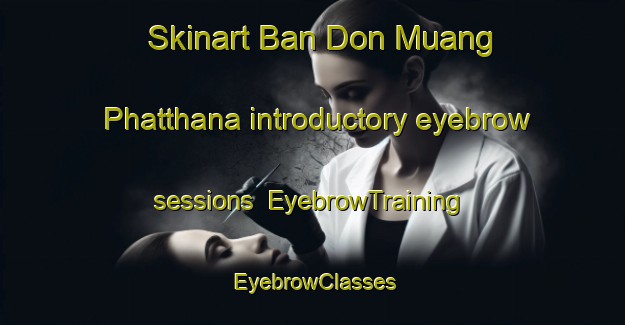 Skinart Ban Don Muang Phatthana introductory eyebrow sessions | EyebrowTraining | EyebrowClasses | SkinartTraining-Thailand