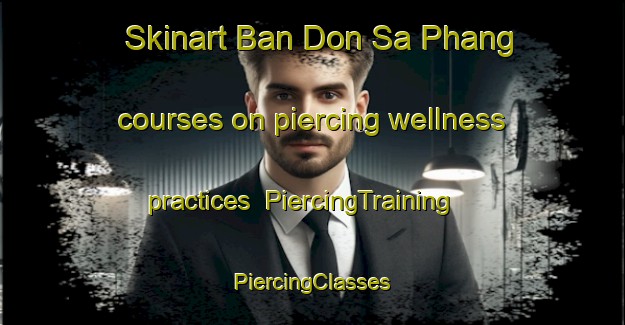 Skinart Ban Don Sa Phang courses on piercing wellness practices | #PiercingTraining #PiercingClasses #SkinartTraining-Thailand