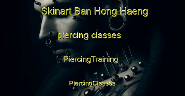 Skinart Ban Hong Haeng piercing classes | #PiercingTraining #PiercingClasses #SkinartTraining-Thailand