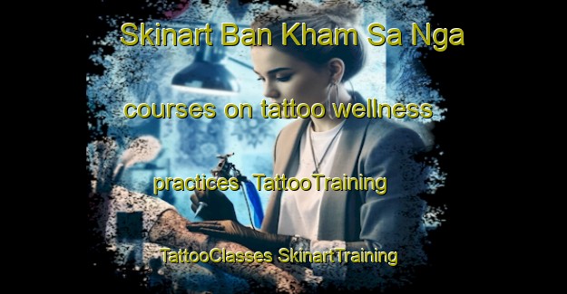 Skinart Ban Kham Sa Nga courses on tattoo wellness practices | #TattooTraining #TattooClasses #SkinartTraining-Thailand