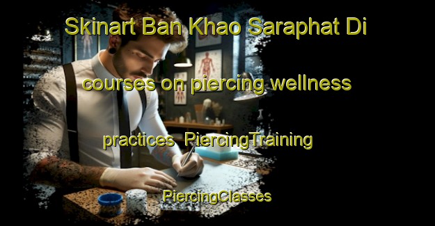 Skinart Ban Khao Saraphat Di courses on piercing wellness practices | #PiercingTraining #PiercingClasses #SkinartTraining-Thailand