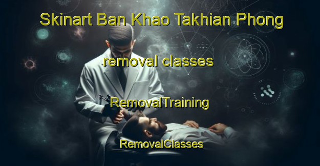 Skinart Ban Khao Takhian Phong removal classes | RemovalTraining | RemovalClasses | SkinartTraining-Thailand