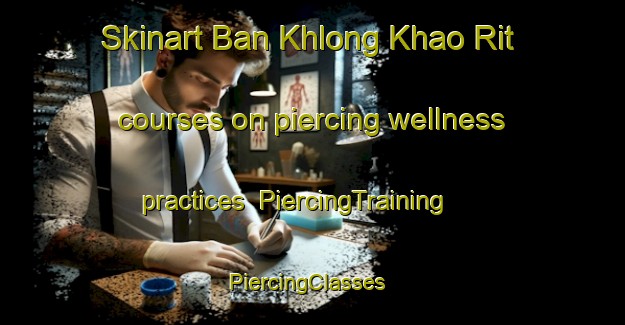 Skinart Ban Khlong Khao Rit courses on piercing wellness practices | PiercingTraining | PiercingClasses | SkinartTraining-Thailand