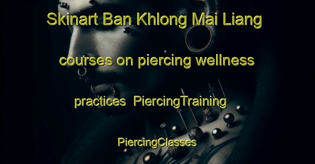 Skinart Ban Khlong Mai Liang courses on piercing wellness practices | #PiercingTraining #PiercingClasses #SkinartTraining-Thailand