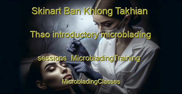 Skinart Ban Khlong Takhian Thao introductory microblading sessions | #MicrobladingTraining #MicrobladingClasses #SkinartTraining-Thailand