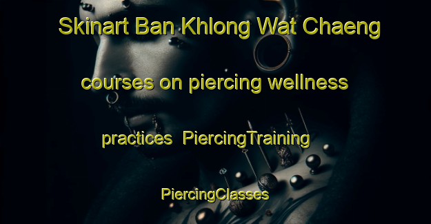 Skinart Ban Khlong Wat Chaeng courses on piercing wellness practices | #PiercingTraining #PiercingClasses #SkinartTraining-Thailand