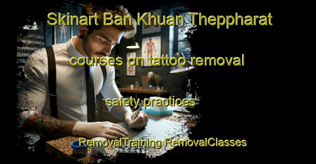 Skinart Ban Khuan Theppharat courses on tattoo removal safety practices | #RemovalTraining #RemovalClasses #SkinartTraining-Thailand