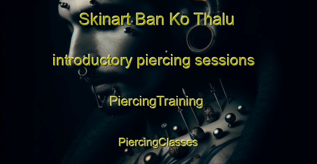 Skinart Ban Ko Thalu introductory piercing sessions | #PiercingTraining #PiercingClasses #SkinartTraining-Thailand