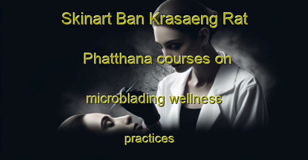 Skinart Ban Krasaeng Rat Phatthana courses on microblading wellness practices | #MicrobladingTraining #MicrobladingClasses #SkinartTraining-Thailand