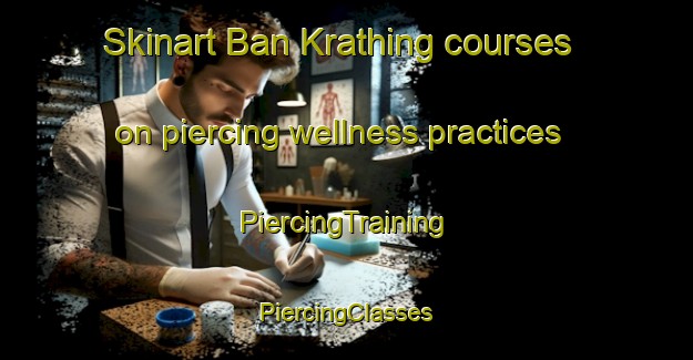 Skinart Ban Krathing courses on piercing wellness practices | #PiercingTraining #PiercingClasses #SkinartTraining-Thailand