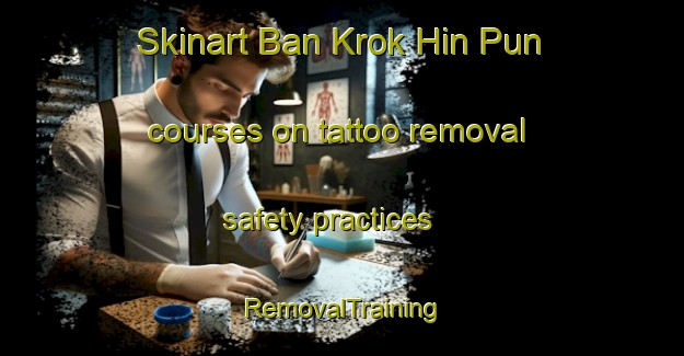Skinart Ban Krok Hin Pun courses on tattoo removal safety practices | RemovalTraining | RemovalClasses | SkinartTraining-Thailand