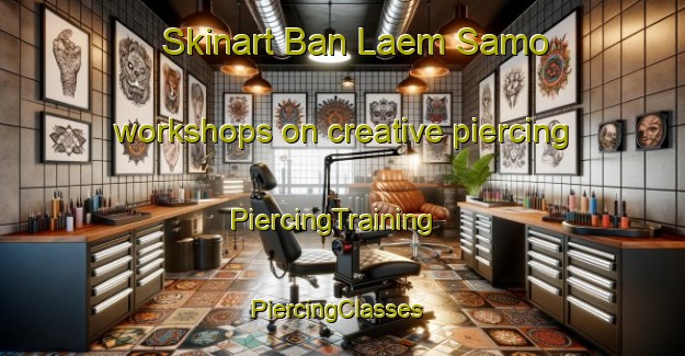 Skinart Ban Laem Samo workshops on creative piercing | PiercingTraining | PiercingClasses | SkinartTraining-Thailand