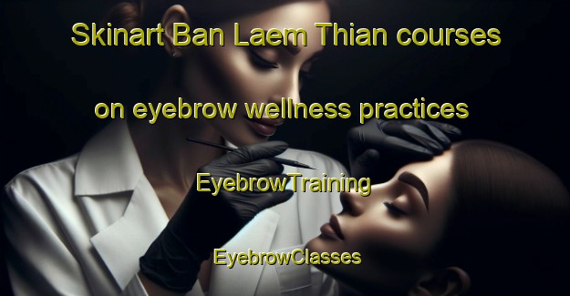 Skinart Ban Laem Thian courses on eyebrow wellness practices | EyebrowTraining | EyebrowClasses | SkinartTraining-Thailand