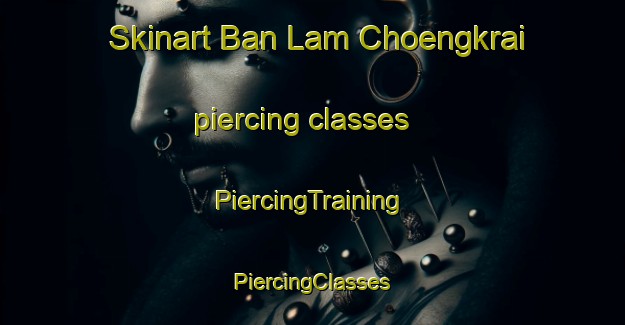 Skinart Ban Lam Choengkrai piercing classes | #PiercingTraining #PiercingClasses #SkinartTraining-Thailand