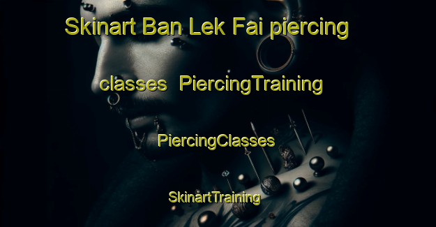 Skinart Ban Lek Fai piercing classes | #PiercingTraining #PiercingClasses #SkinartTraining-Thailand