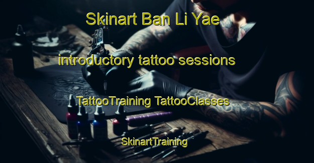 Skinart Ban Li Yae introductory tattoo sessions | #TattooTraining #TattooClasses #SkinartTraining-Thailand