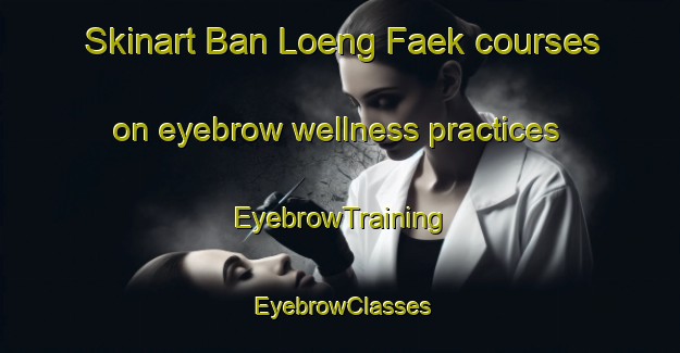 Skinart Ban Loeng Faek courses on eyebrow wellness practices | EyebrowTraining | EyebrowClasses | SkinartTraining-Thailand
