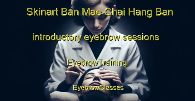 Skinart Ban Mae Chai Hang Ban introductory eyebrow sessions | EyebrowTraining | EyebrowClasses | SkinartTraining-Thailand