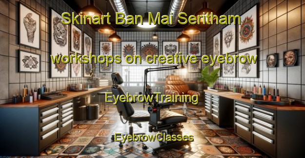 Skinart Ban Mai Seritham workshops on creative eyebrow | EyebrowTraining | EyebrowClasses | SkinartTraining-Thailand