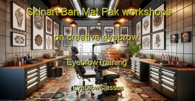 Skinart Ban Mat Pak workshops on creative eyebrow | EyebrowTraining | EyebrowClasses | SkinartTraining-Thailand