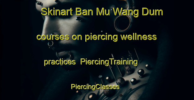 Skinart Ban Mu Wang Dum courses on piercing wellness practices | PiercingTraining | PiercingClasses | SkinartTraining-Thailand