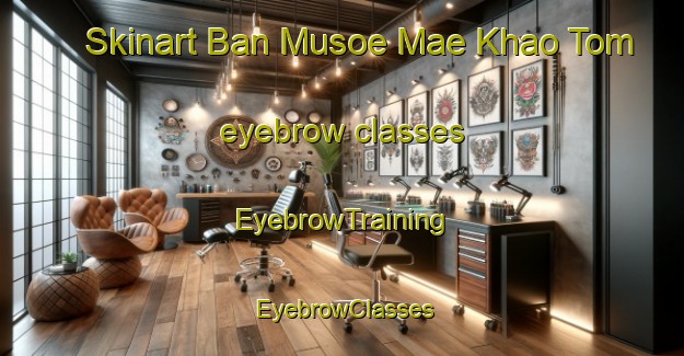 Skinart Ban Musoe Mae Khao Tom eyebrow classes | EyebrowTraining | EyebrowClasses | SkinartTraining-Thailand